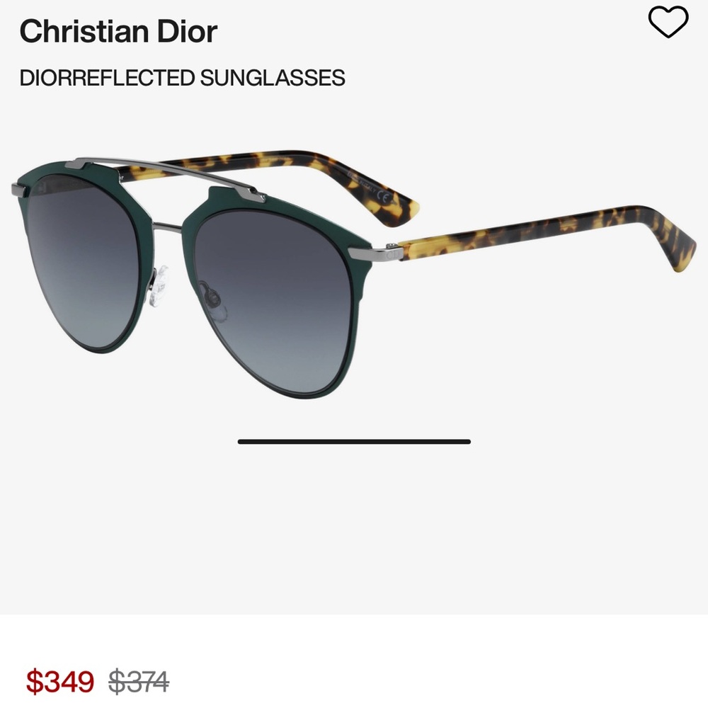 Christian Dior Stylish Black Sunglasses - Picture 7 of 7